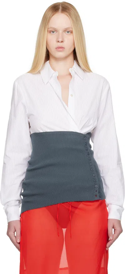 Paloma Wool Gray Aquamela Tube Top
