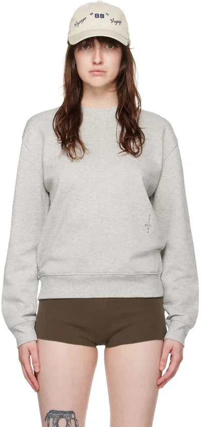 Paloma Wool Gray Basic Sweatshirt In 204 Grey