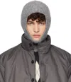 Paloma Wool Gray Button Angels Balaclava In 200 Grey