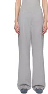 Paloma Wool Gray Dain Snaps Trousers In Gray