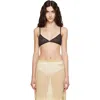 Paloma Wool Esco Triangle-cup Adjustable-strap Top In Black