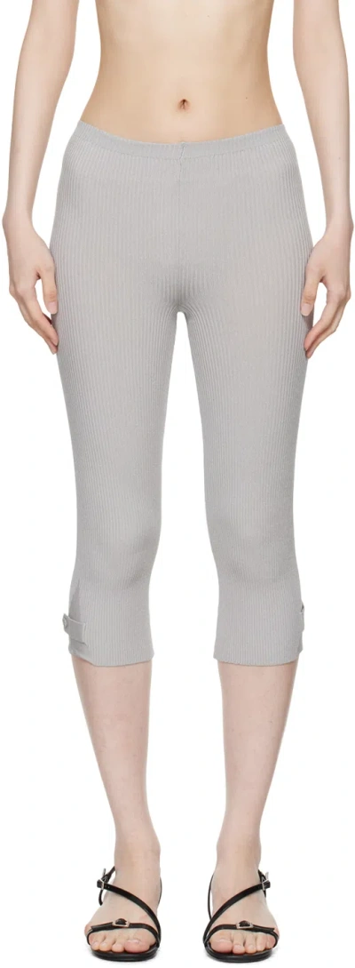 Paloma Wool Gray Fermo Leggings In 810 Silver