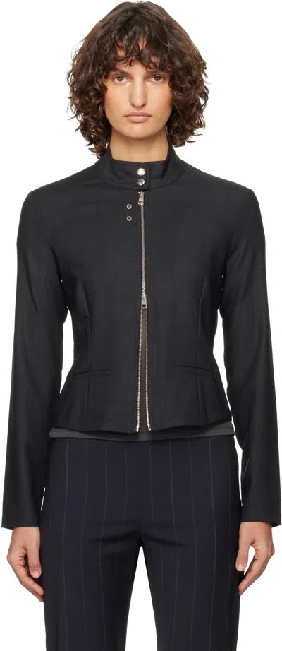 Paloma Wool Gray Fumi Jacket In Black