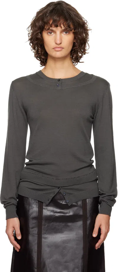 Paloma Wool Gray Giacos Sweater In Black