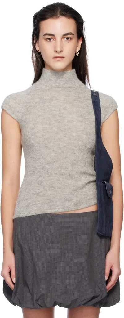Paloma Wool Gray Husk Top In 204 Grey