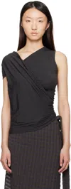 Paloma Wool Gray Laocoonte Top In Black