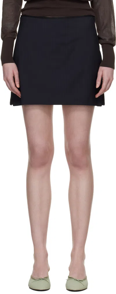 Paloma Wool Gray Lumieti Miniskirt In Blue