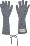 Paloma Wool Gray Peter Gloves In 200 Grey