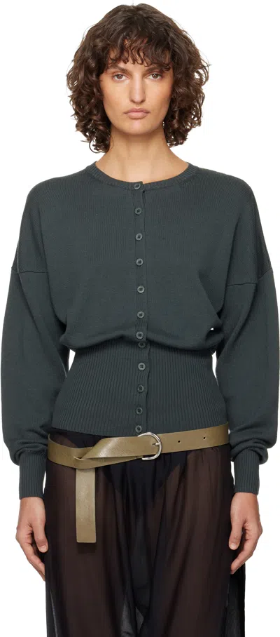 Paloma Wool Gray Rosana Cardigan In Green