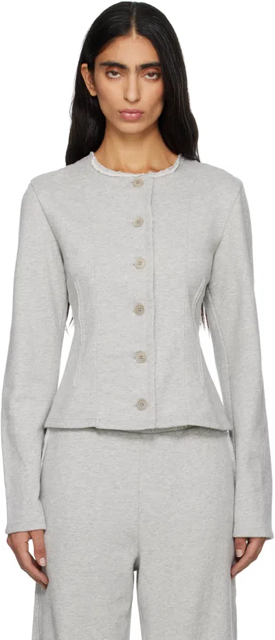 Paloma Wool Gray Sanpi Cardigan In White