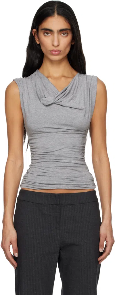 Paloma Wool Gray Serafin Tank Top