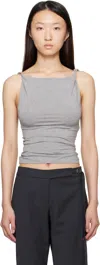 Paloma Wool Gray Simp Tank Top In Gray