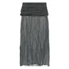 Paloma Wool Gray Mae Maxi Skirt In Gray