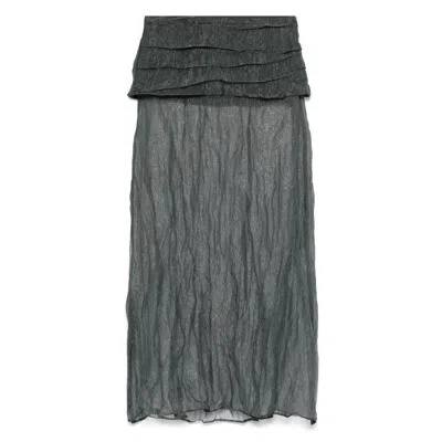 PALOMA WOOL GRAY SKIRTS