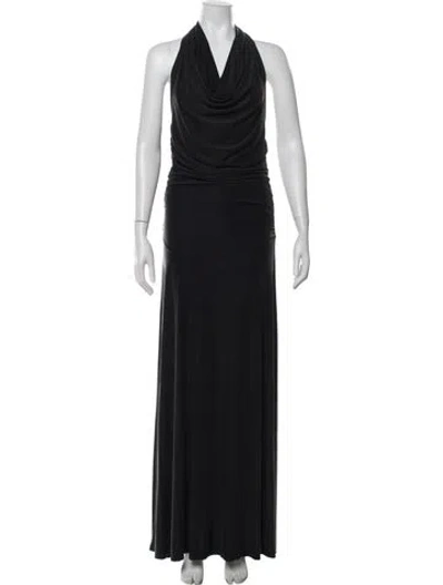 Pre-owned Paloma Wool Halterneck Long Dress W/ Tags In Grey