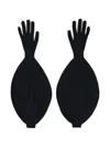 Paloma Wool Hand Detail Gloves In Brown