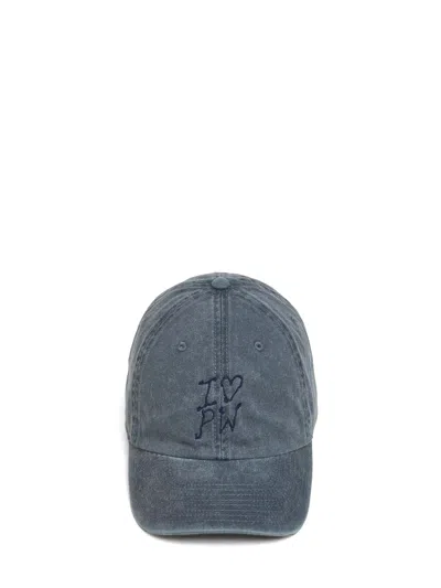 Paloma Wool Hat Roma Pw Woman Blue In Cotton In 135 Navy