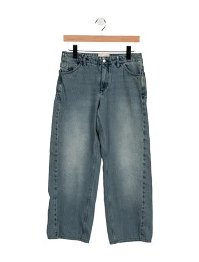 Pre-owned Paloma Wool High-rise Straight Leg Jeans In Blue