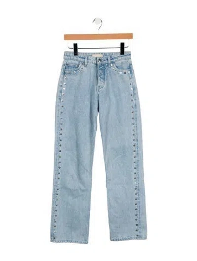 Pre-owned Paloma Wool High-rise Straight Leg Jeans In Blue