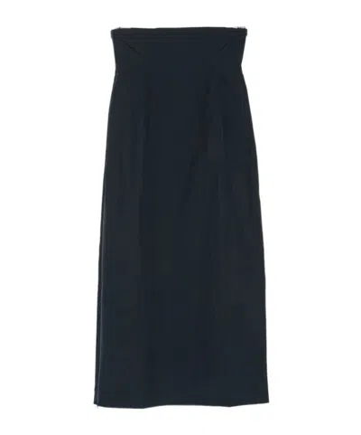 Paloma Wool High-waisted Midi Skirt In Blue