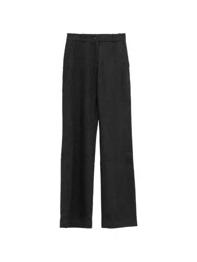 Paloma Wool Hina Herringbone Straight Trousers In Multi