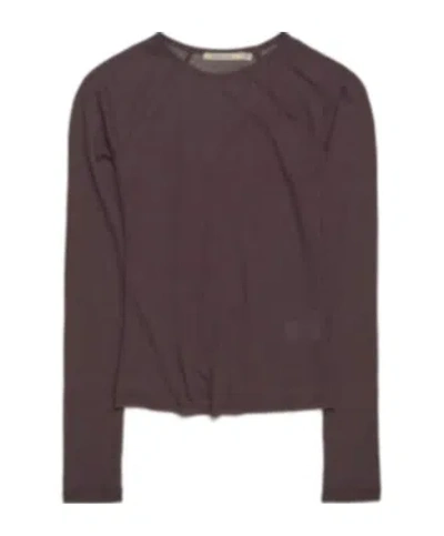 Paloma Wool Hiro Sheer Top In Brown