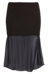 Paloma Wool Mini Holly Skirt In Brown