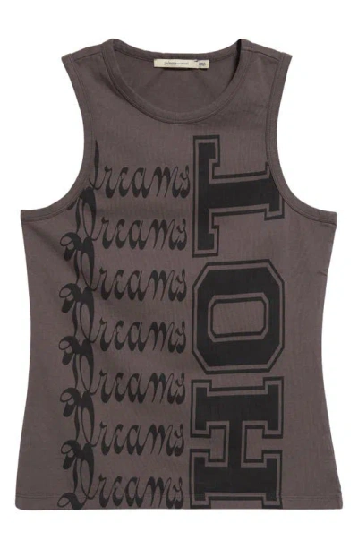 Paloma Wool Hot Cotton Graphic Tank In 209 Grey