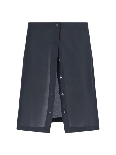 Paloma Wool Ice Tea Midi Skirt In Black
