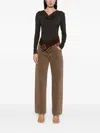 Paloma Wool Junco Long-sleeve Top In Brown