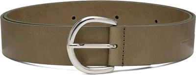 Paloma Wool Khaki Adela Belt In Brown