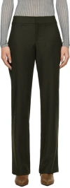 Paloma Wool Khaki Baozi Trousers In C/248 Dark Khaki