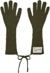 Paloma Wool Khaki Peter Gloves In 247 Khaki