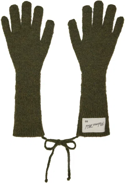 Paloma Wool Khaki Peter Gloves In 247 Khaki