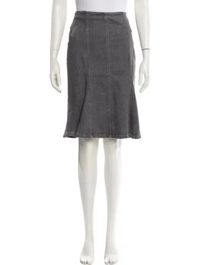 Pre-owned Paloma Wool Knee-length Skirt In Gray