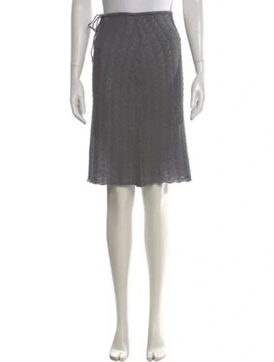 Pre-owned Paloma Wool Knee-length Skirt In Gray