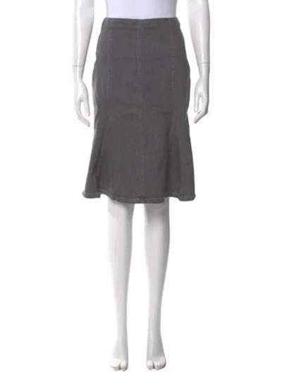 Pre-owned Paloma Wool Knee-length Skirt In Gray