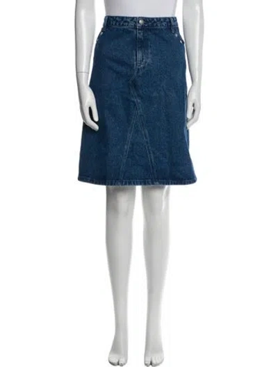 Pre-owned Paloma Wool Knee-length Skirt W/ Tags In Blue