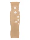 Paloma Wool Beige Artemas Midi Dress