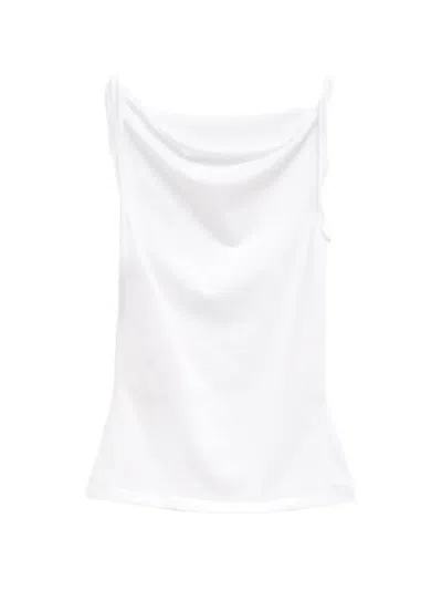 Paloma Wool Knot Sleeveless Top In White