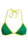 Paloma Wool Lanny Graphic Triangle Bikini Top