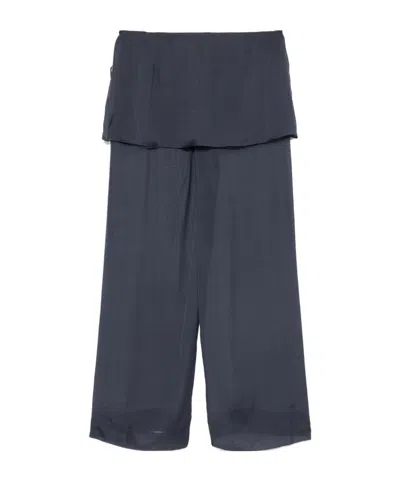 Paloma Wool Layered Trousers In Black