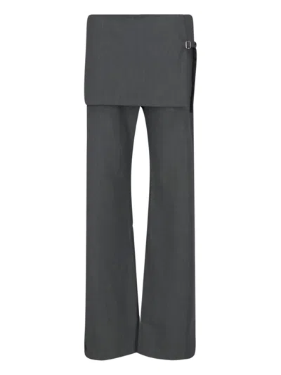 Paloma Wool Straight-leg Suit Trousers In Gray