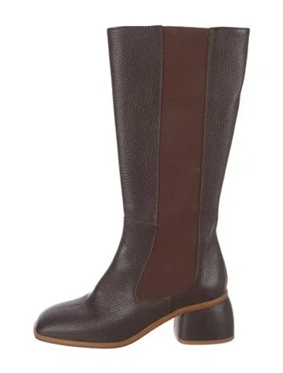 Pre-owned Paloma Wool Leather Boots In Brown