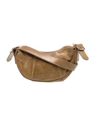 Pre-owned Paloma Wool Leather Shoulder Bag In Neutral