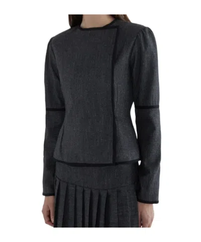 Paloma Wool Lee Lab Long-sleeve Jacket In Black
