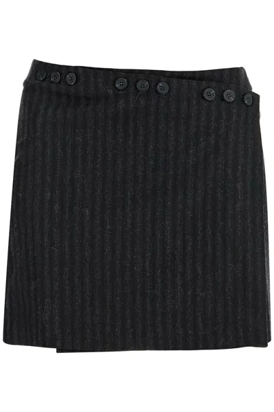 PALOMA WOOL PALOMA WOOL "LEONIE WRAP MINI SKIRT