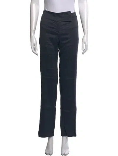 Pre-owned Paloma Wool Linen Straight Leg Pants In Grey