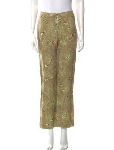 Pre-owned Paloma Wool Linen Straight Leg Pants In Multi