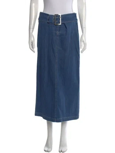 Pre-owned Paloma Wool Long Skirt In Blue